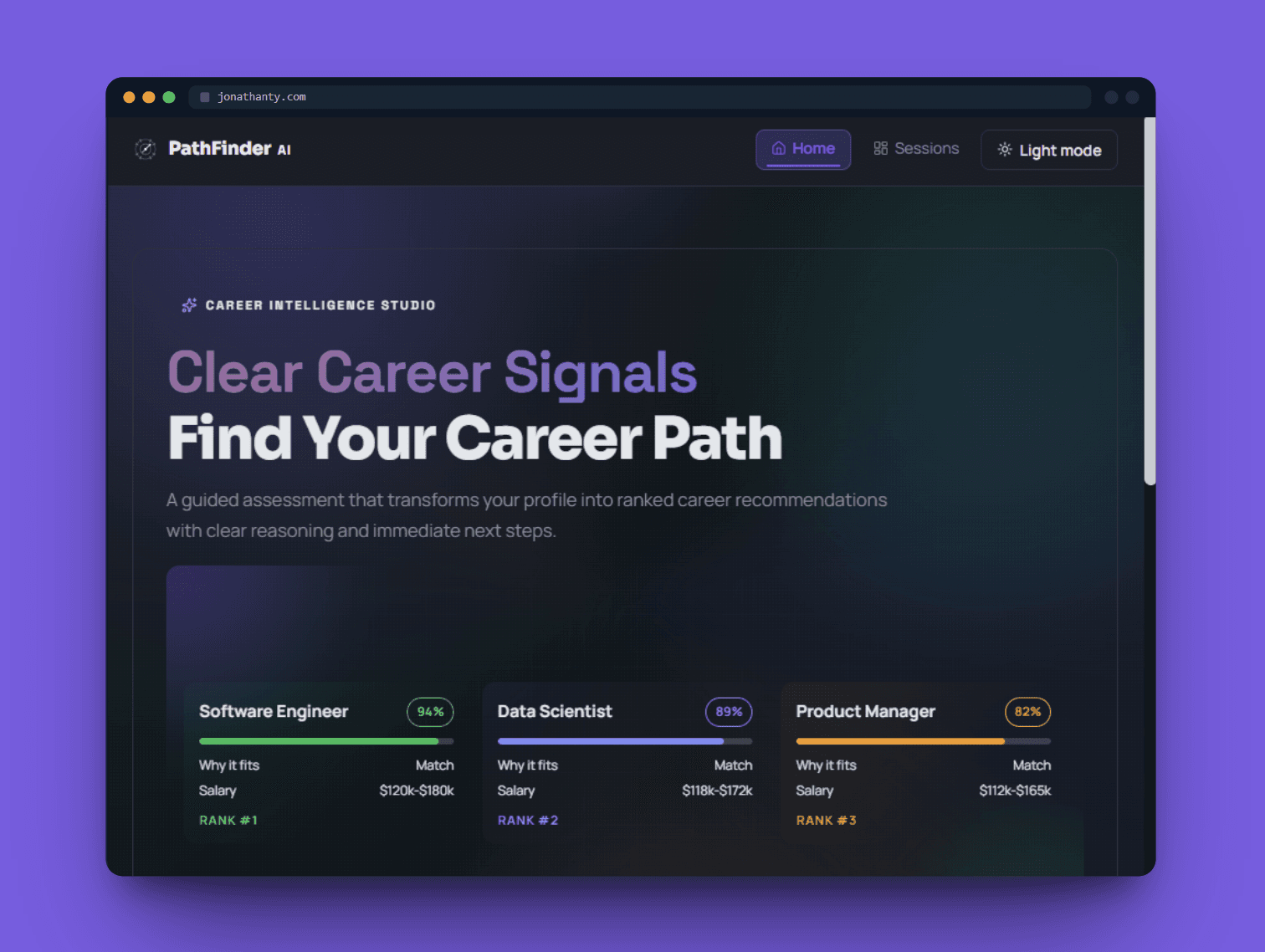 Pathfinder AI: Multi-Agent Career Guidance preview